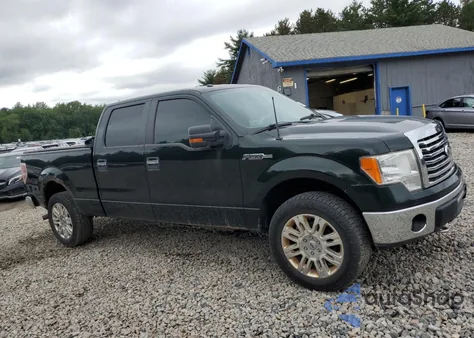 2012 Ford F150 Supercrew из США, поврежденный, VIN 1FTFW1EF6CFB89105